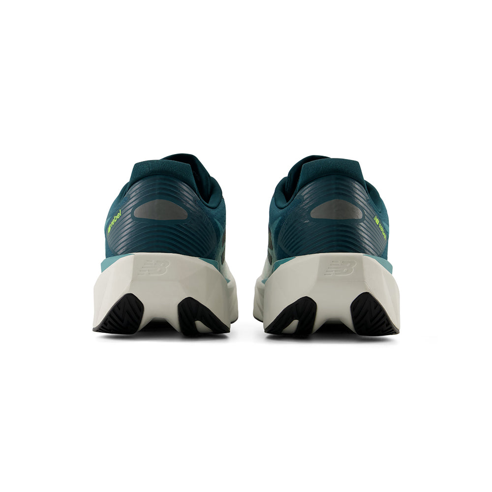New Balance M FuelCell Rebel V5 Running Shoes in Green Color