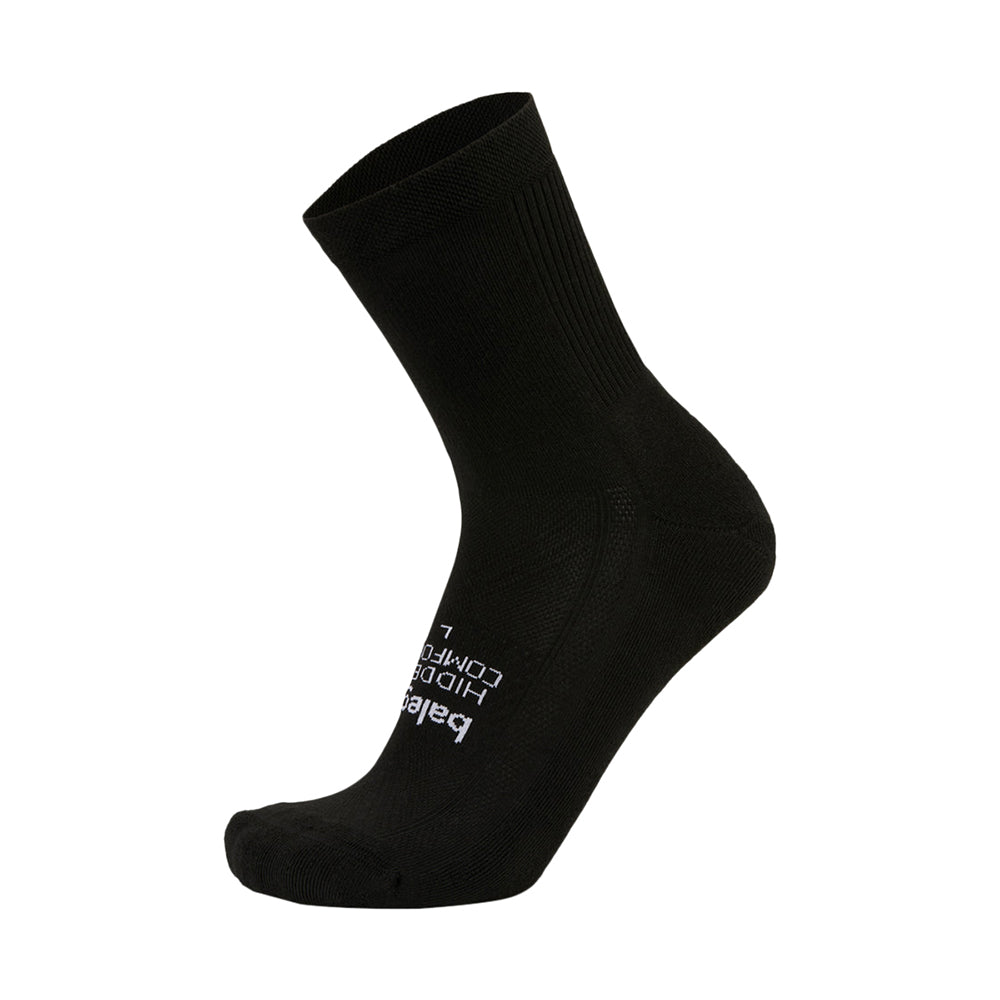 Balega Hidden Comfort Mini Crew Socks in Black Color