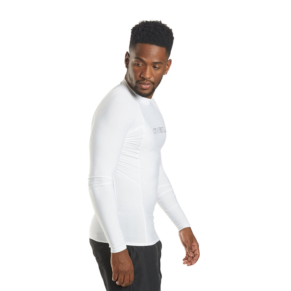 SKINS L/S CREW | 025 WHITE