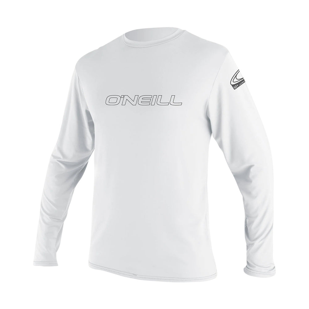 BASIC L/S RASH TEE LSE | 025 WHITE