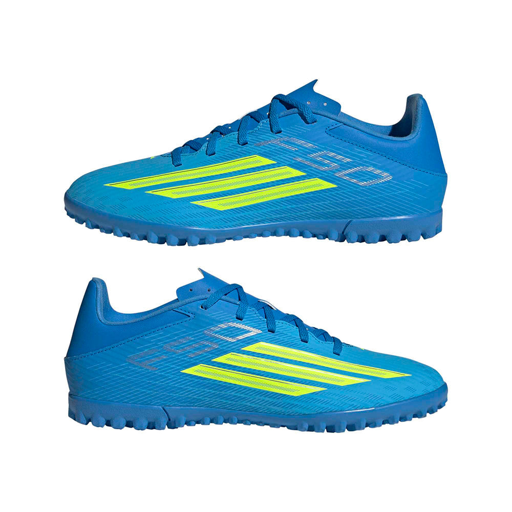 Adidas F50 Club TF Turf Cleats in Blue Color