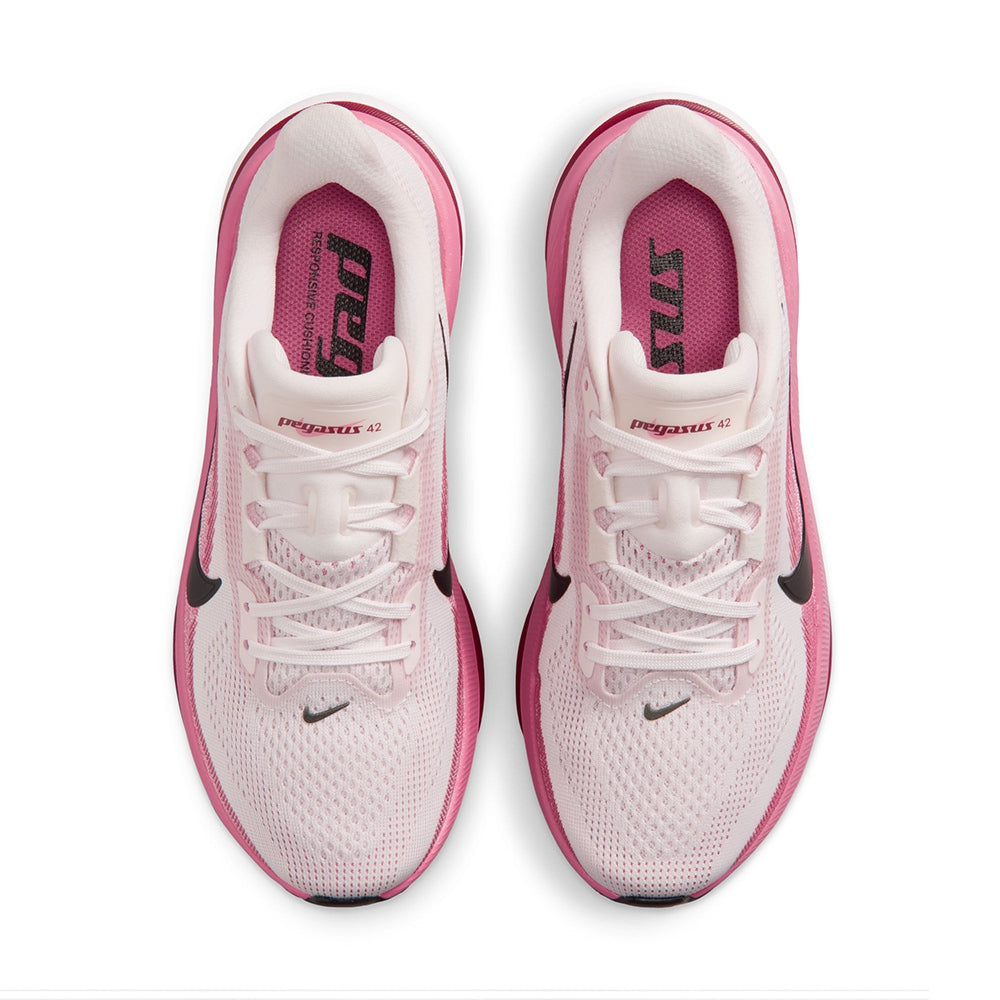 Nike W Pegasus 42 Running Shoes in Pink Color