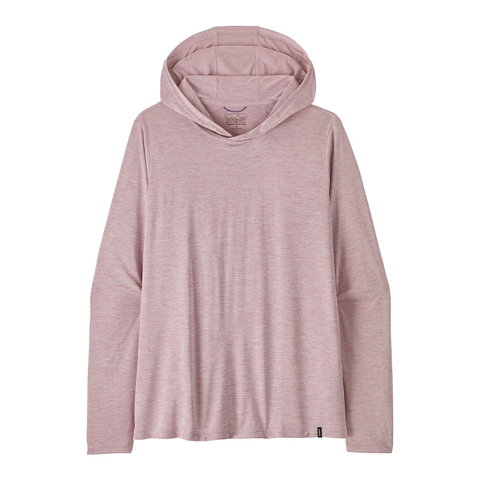 Patagonia W'S capilene cool daily Hoody Pullover in Purple Color