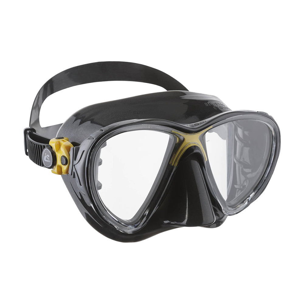 Cressi Big Eyes Evolution Scuba Goggles in Black Color