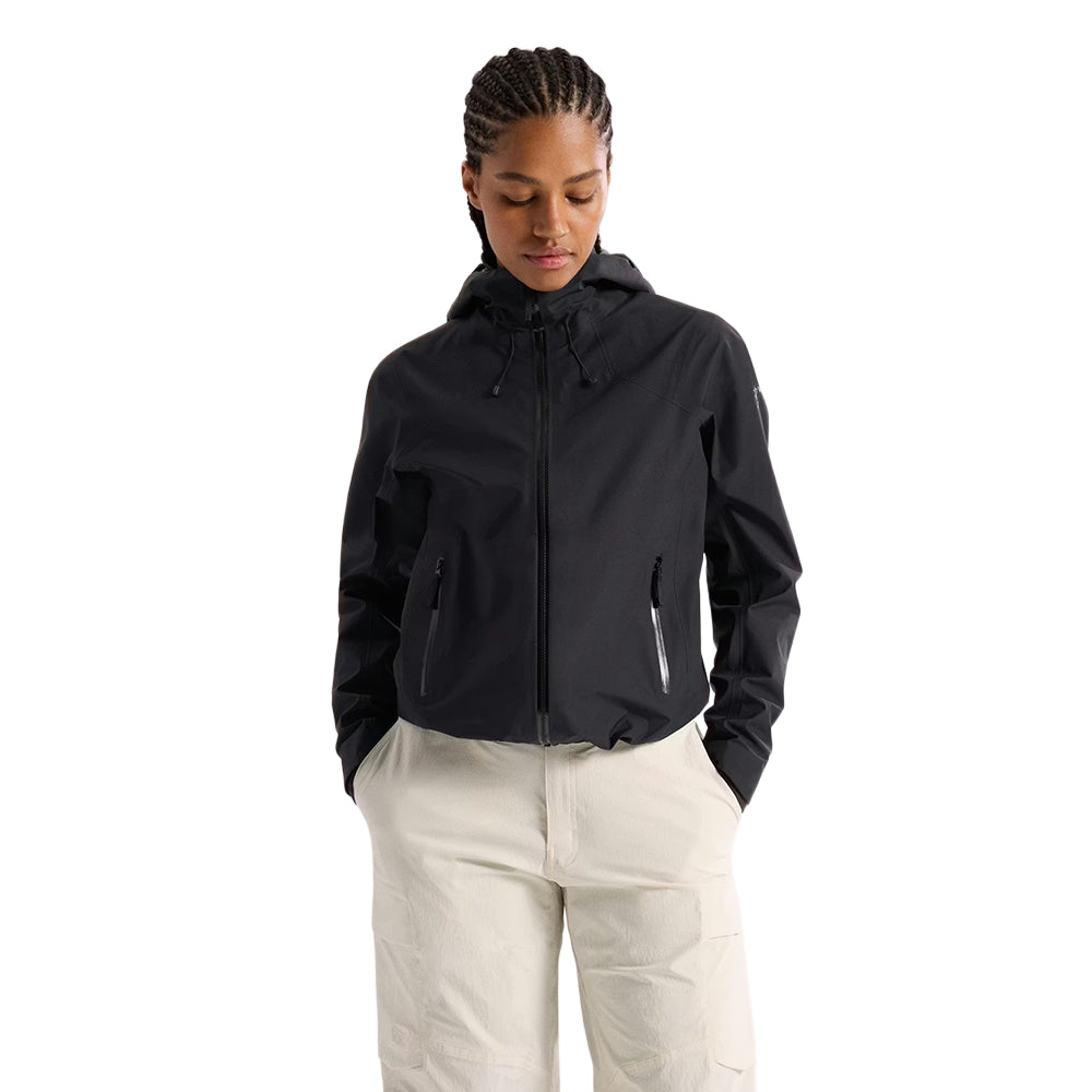 Arc'Teryx Coelle Jacket W Shells in Black Color