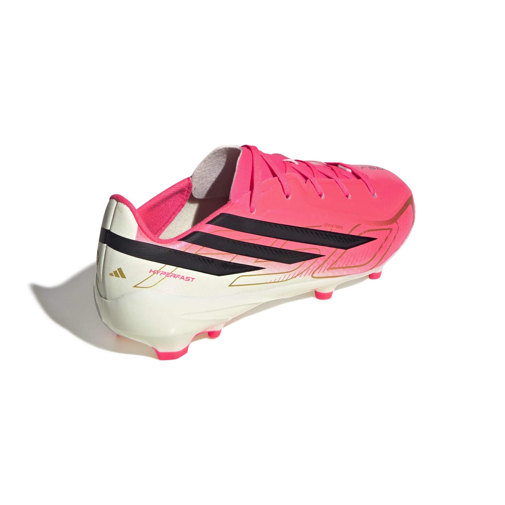 Adidas F50 Hyperfast League FG Soccer Cleats in Red Color