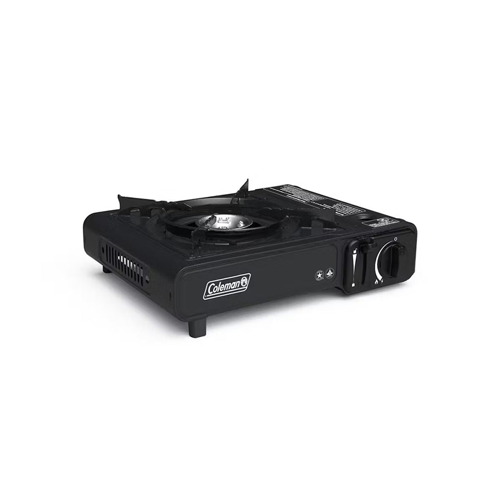 Newell Brands Table Top 1 Burner Stove Camp Cooking in Black Color