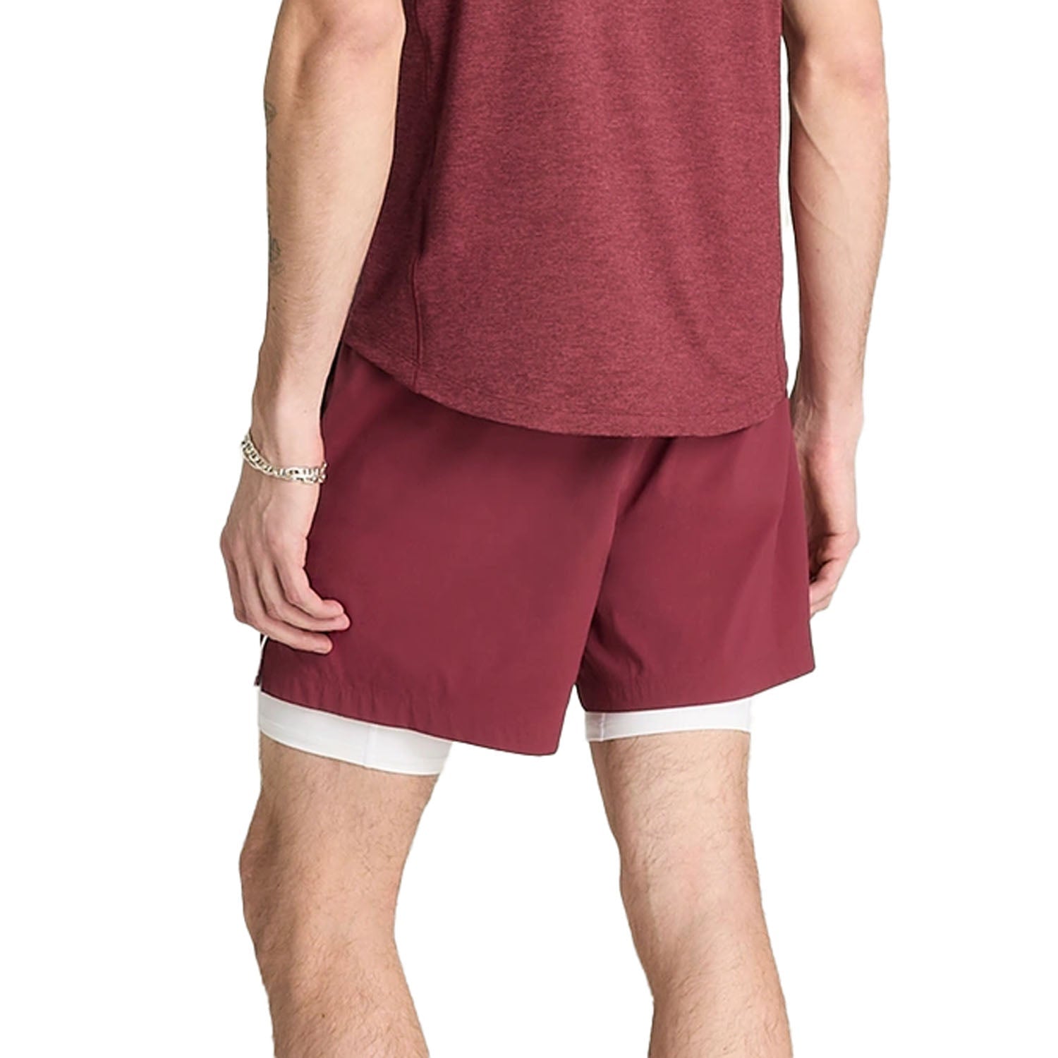M TENNIS VOLLEY SHORT 6I | CRANBERRY