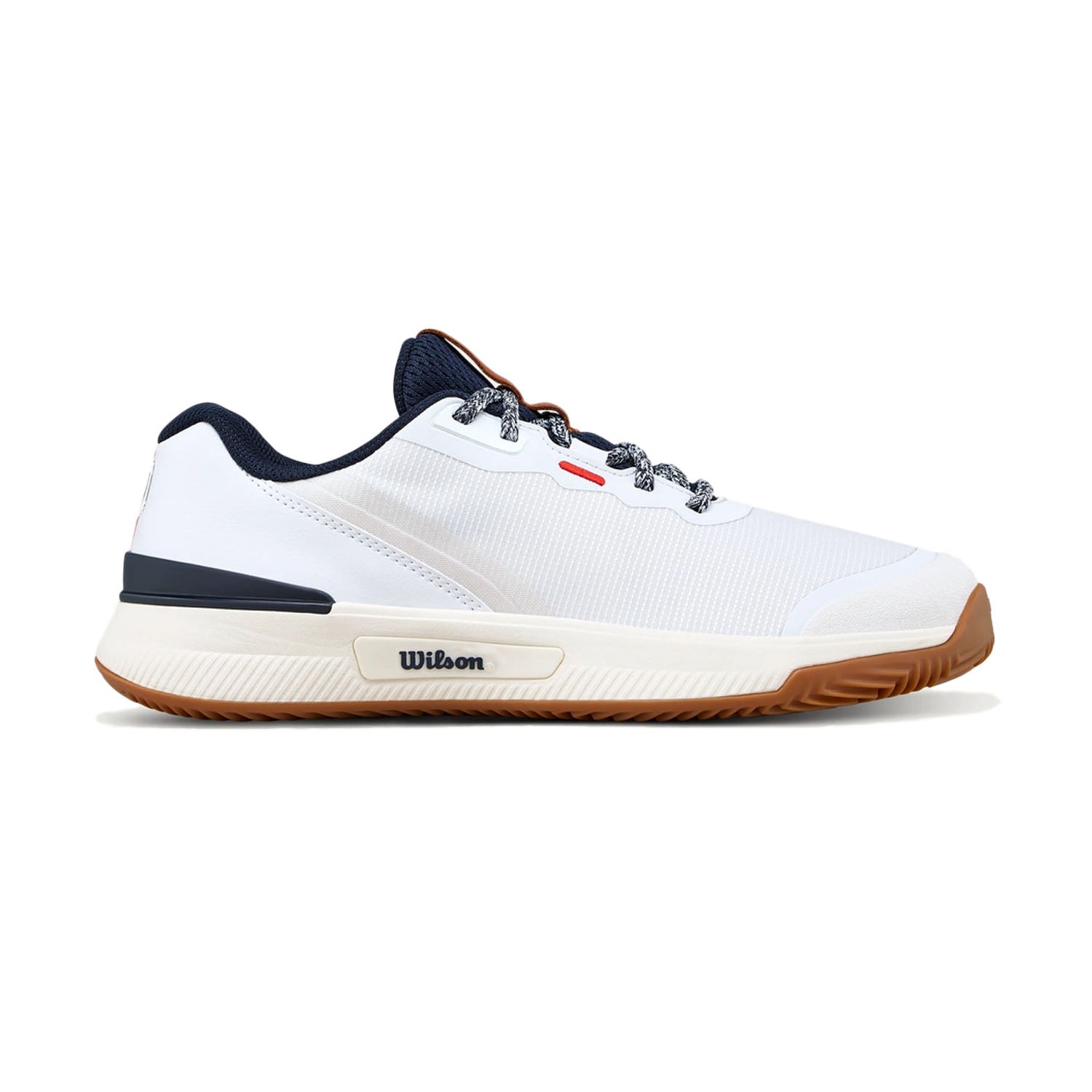 Wilson Womens Intrigue Pro Clay Tennis Shoe | WHITE/NAVY – Paragon