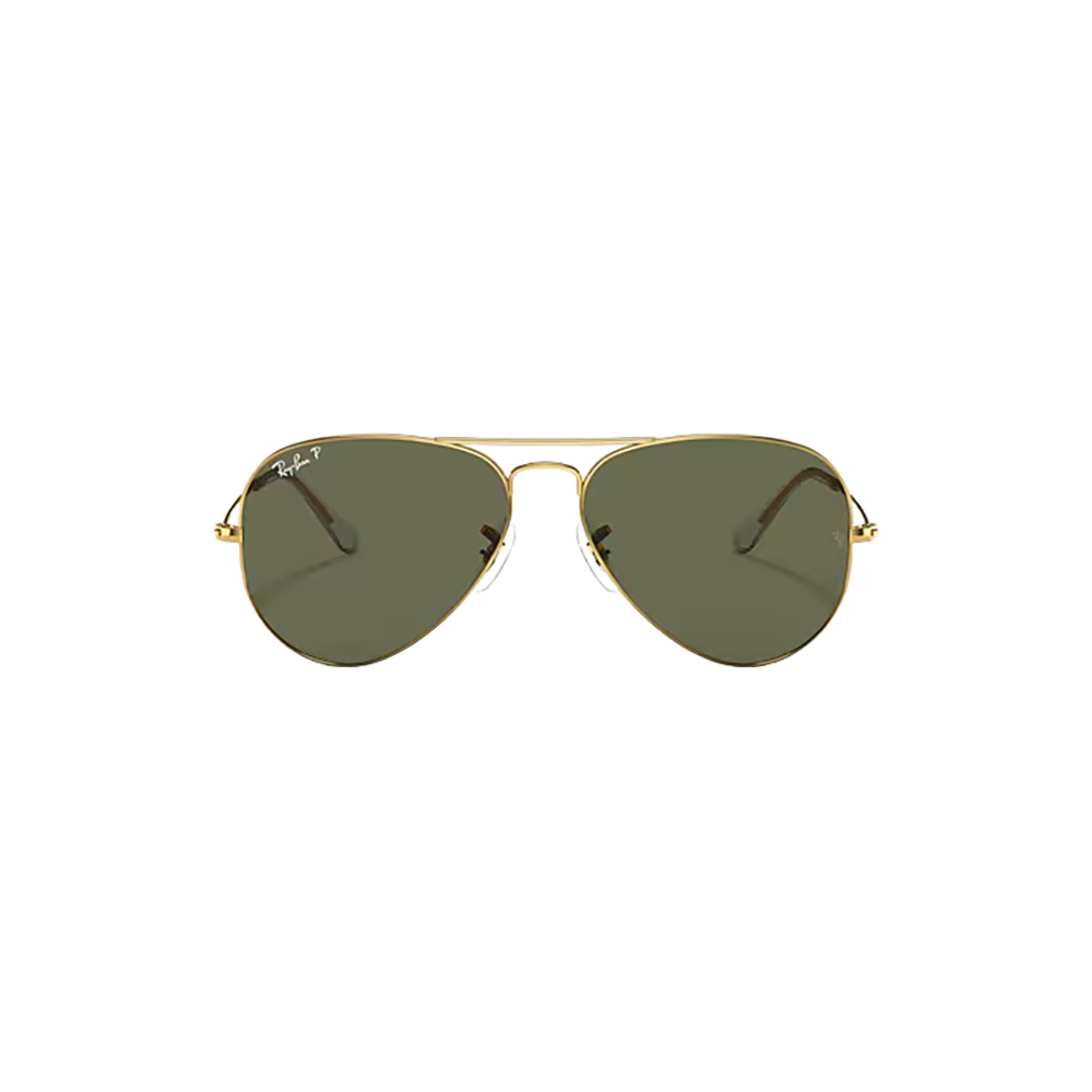 Ray Ban Aviator Lrg Metal Arista Accessories in Green Color