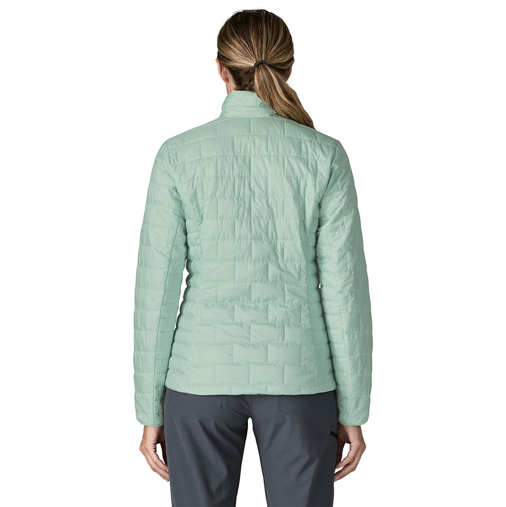 Patagonia W Nano Puff Jkt Midlayer in Blue Color