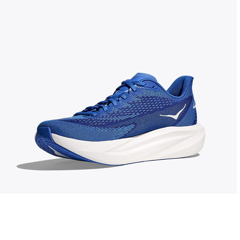 Hoka M Mach 7 Running Shoes in Blue Color