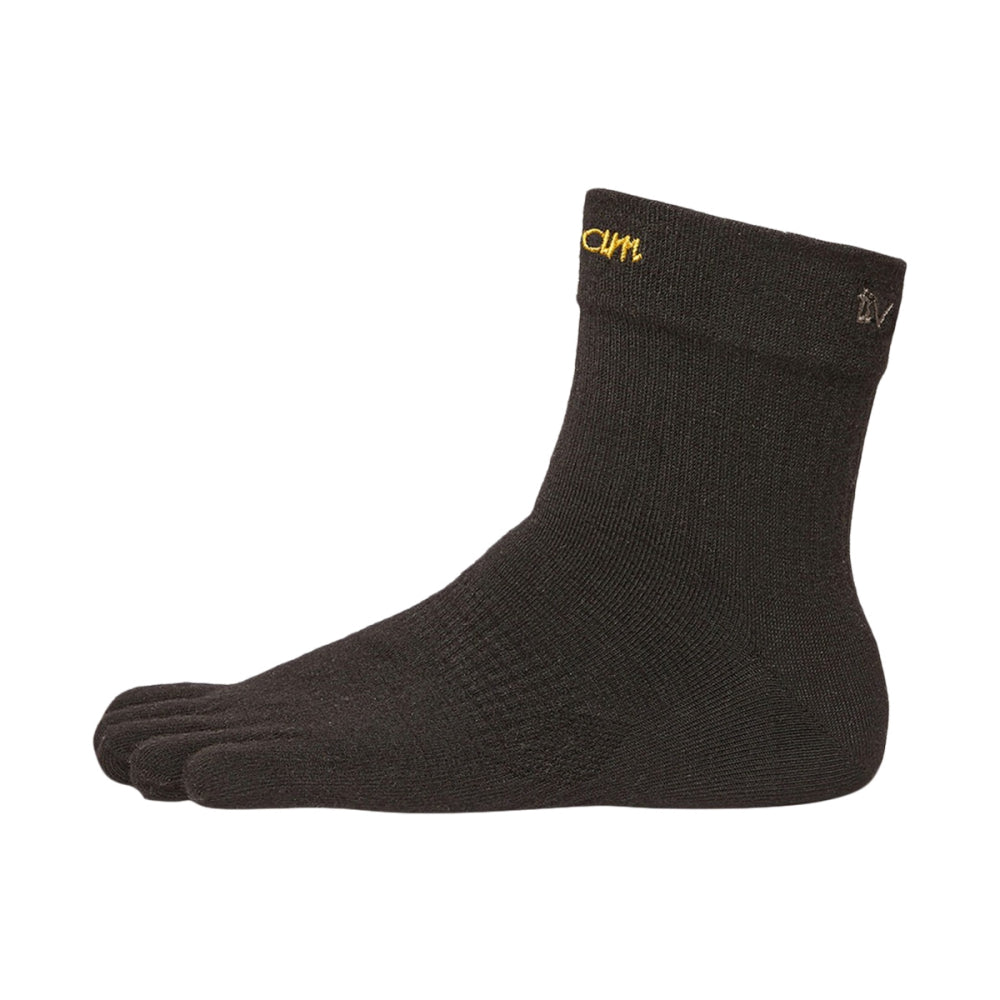 VIBRAM MINI CREW SOCKS | BLACK