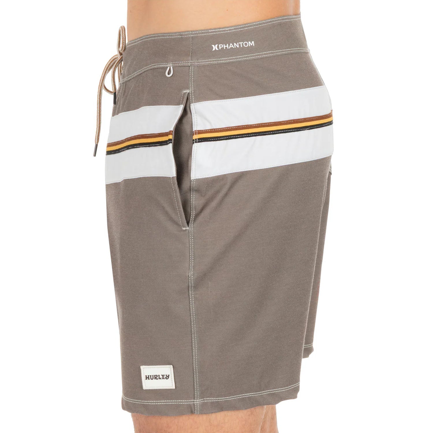 Hurley Phantom Nat Topanga 18 Swimsuits in Brown Color