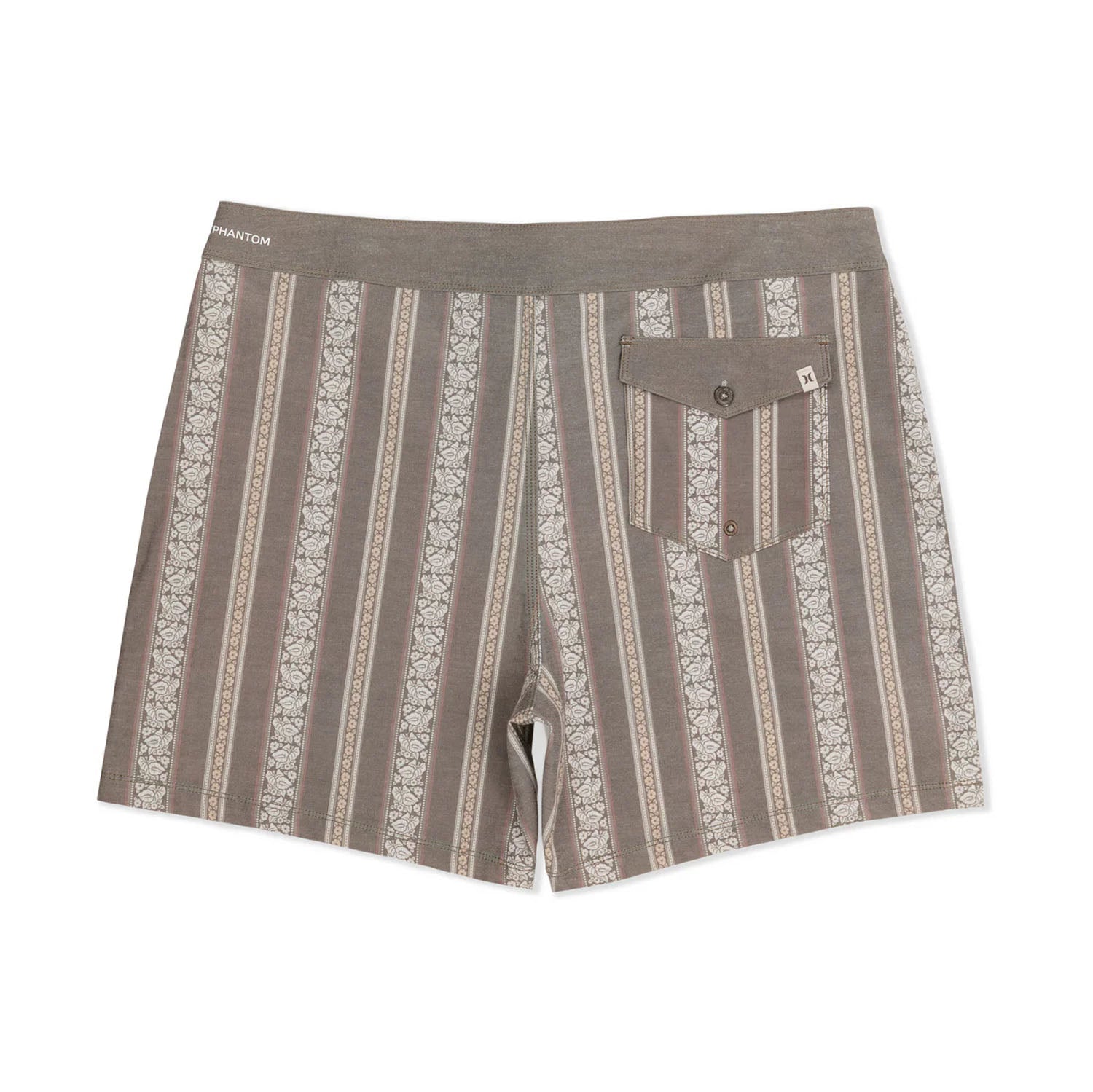 Hurley Phantom Naturals Sess 16 Swimsuits in Brown Color