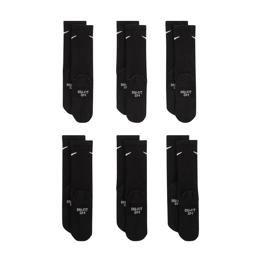 YTH NIKE EVERYDAY 6PK SO | 010-BLACK