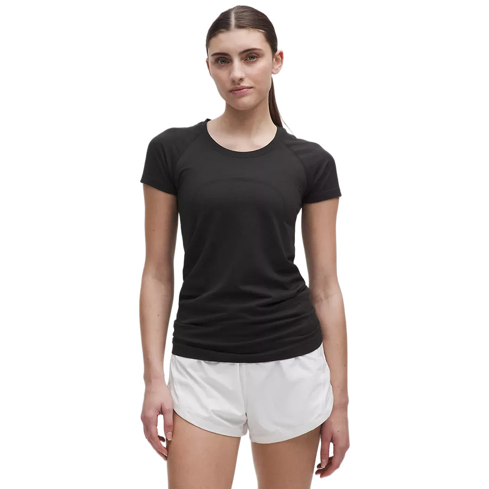 Lululemon Swiftly Tech short sleeve Shirt 2. Tops in Black Color