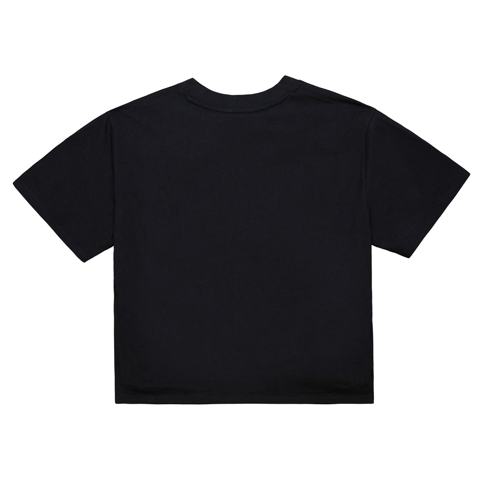 NYK NBA EVRGRN HWC CROP | BLACK