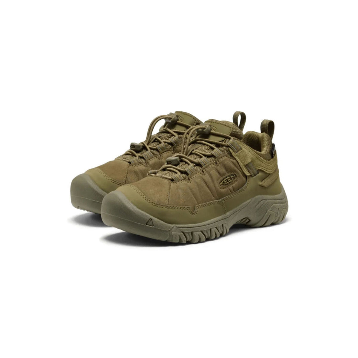 Keen Targhee IV Low Wp Boots in Green Color