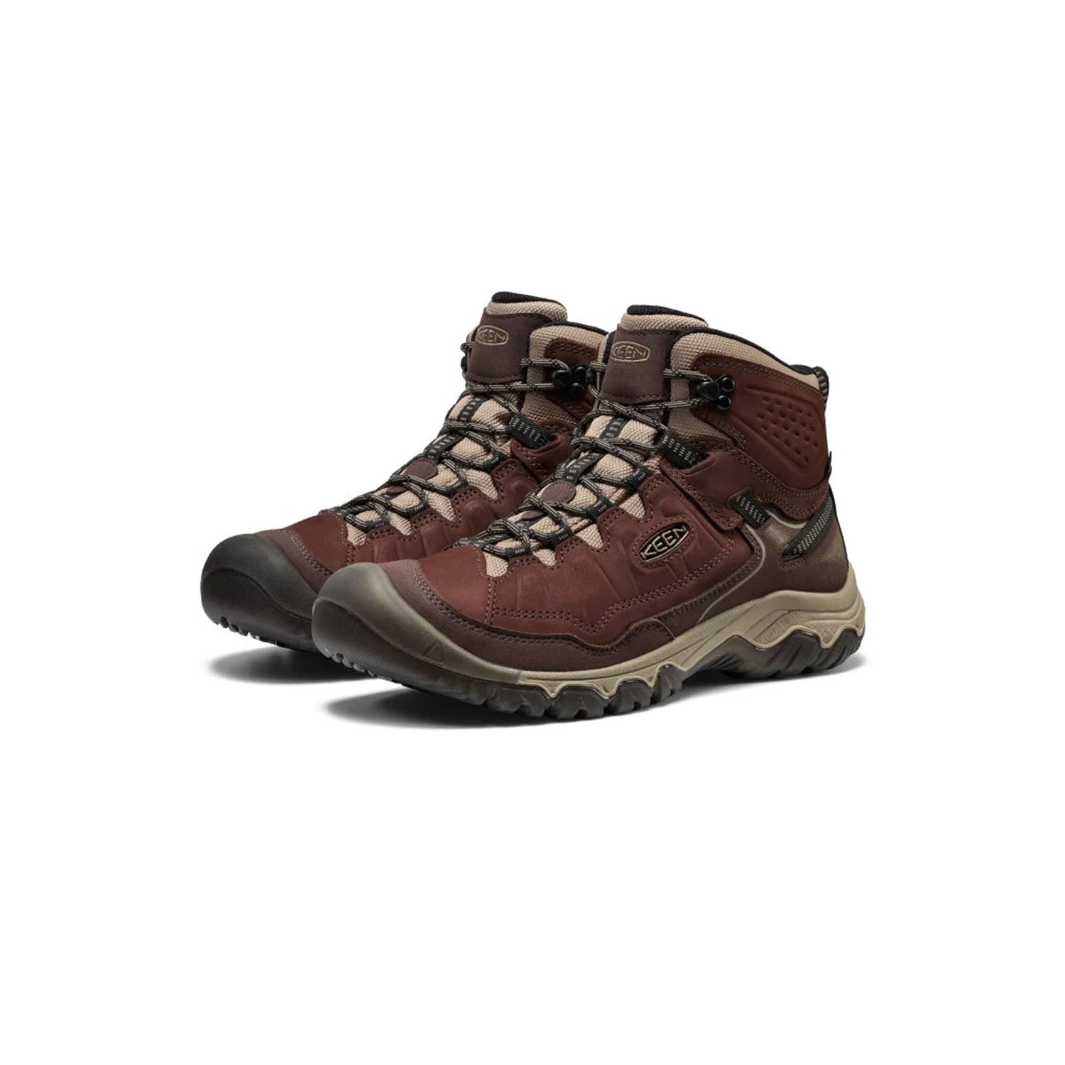 Keen Targhee IV Mid Wp Casual Shoes in Brown Color