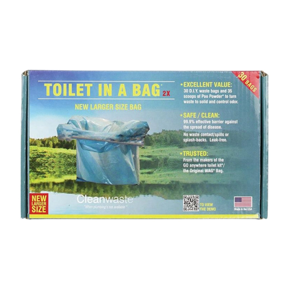 TOILET IN A BAG 15 PACK | NO COLOR