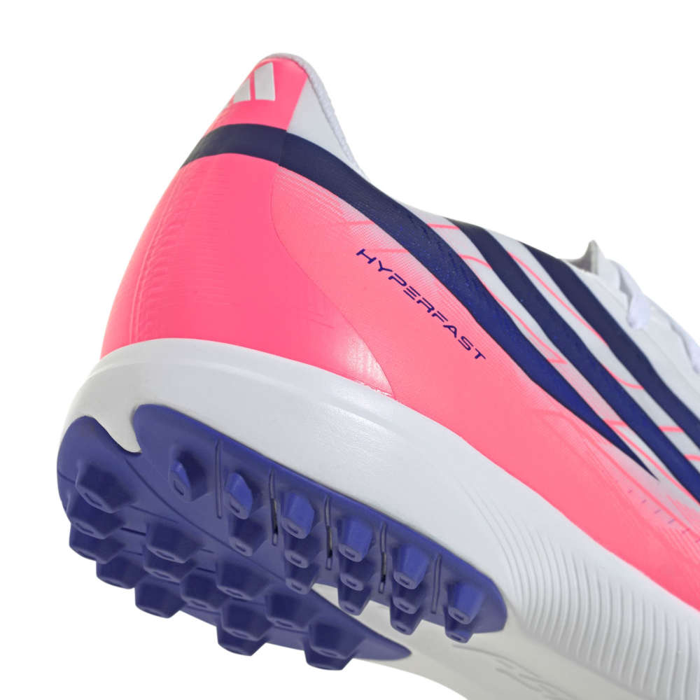 Adidas F50 Hyperfast League TF Turf Cleats in White Color