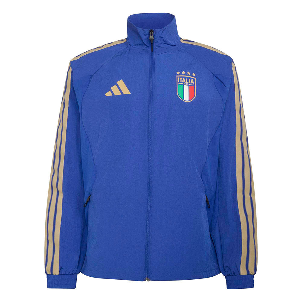 Adidas Figc home Antham Jkt Fan Apparel in Blue Color