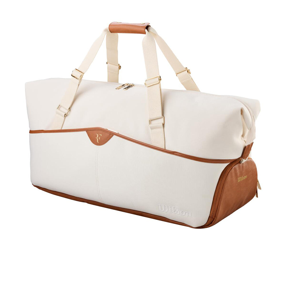 Wilson Rf Lawn Practice Duffel Bags in No Color