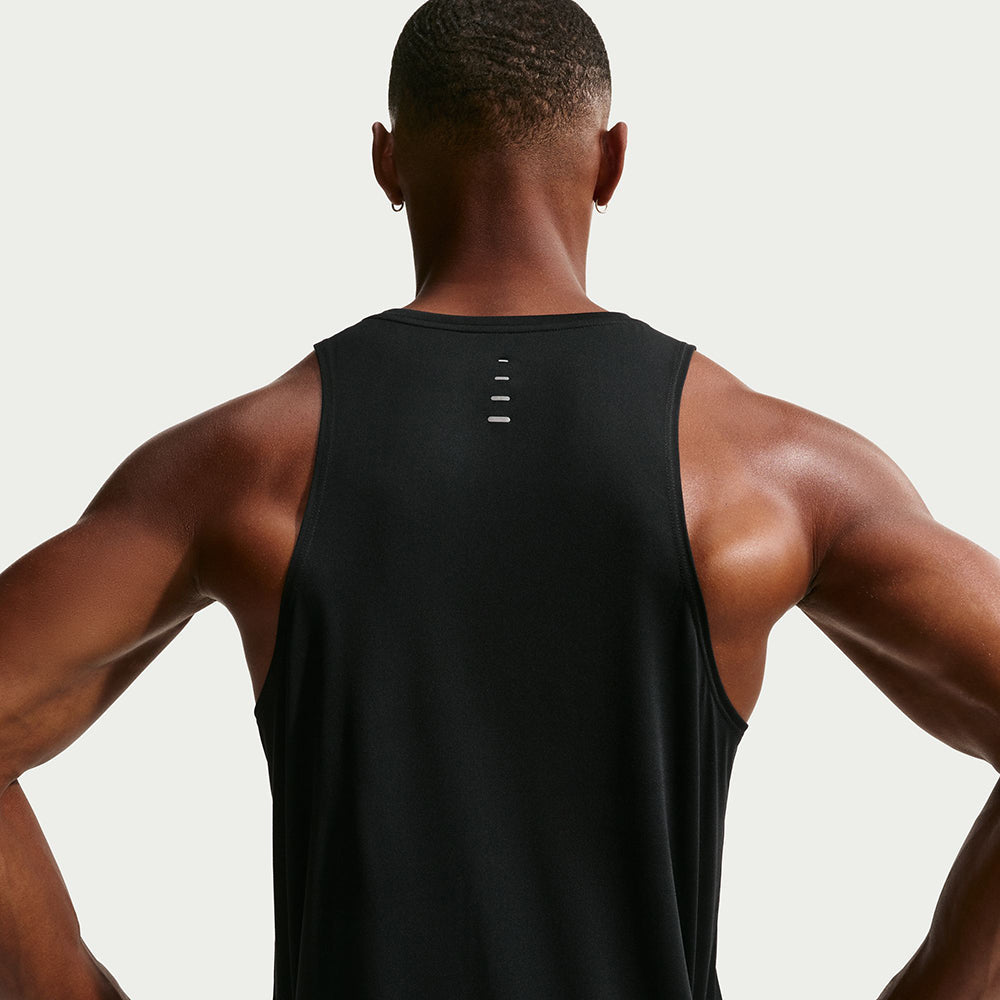 Nike M Stride Df Adv Tank Top in Black Color