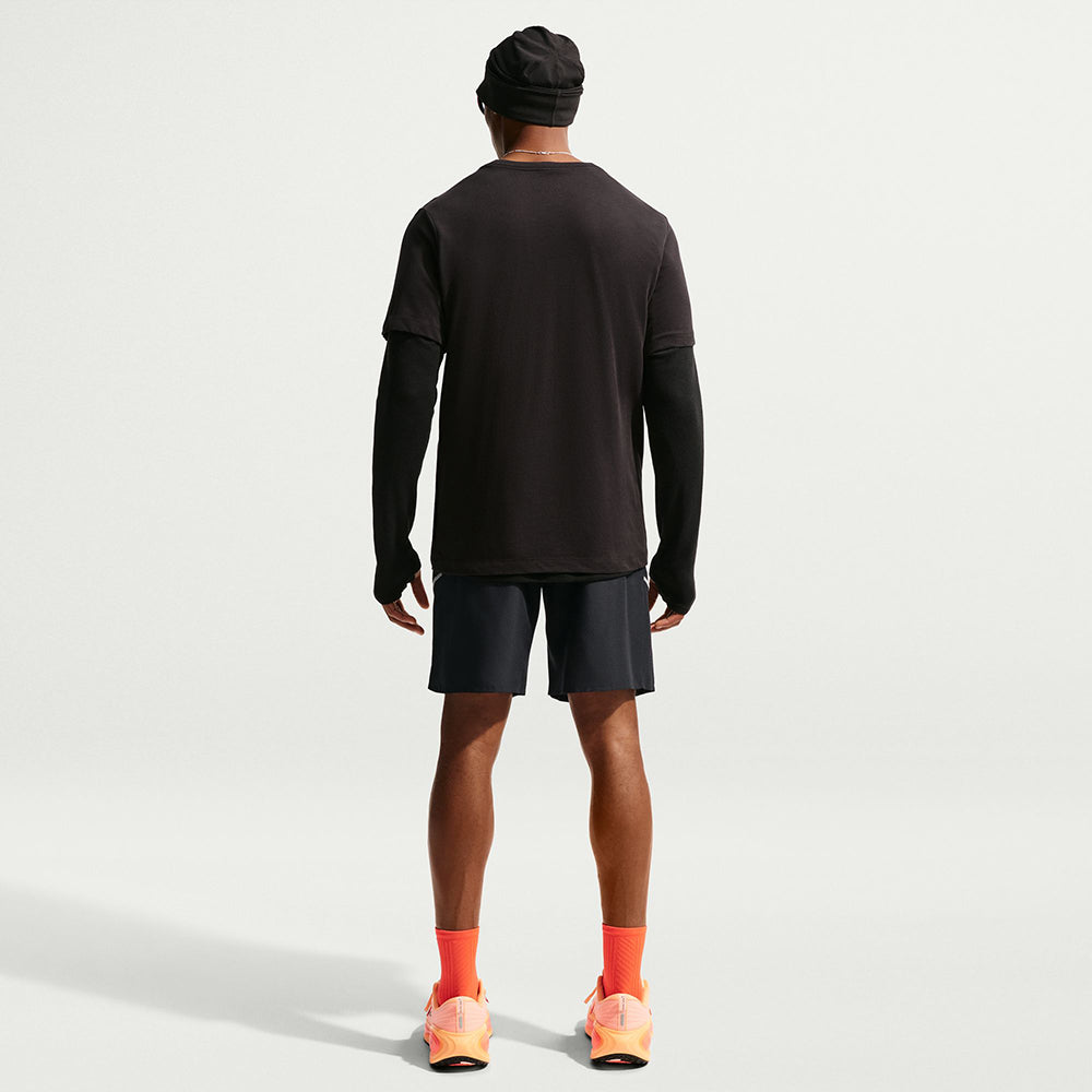 Nike M Df Miler 9In Bl Shorts in Black Color