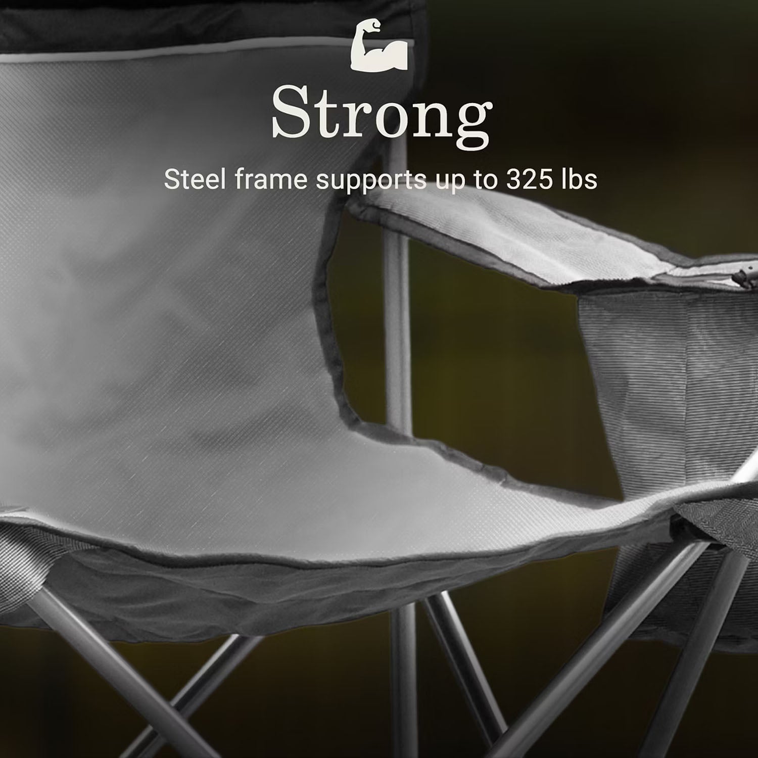 CHAIR COOLER QUAD | BLACK/GREY