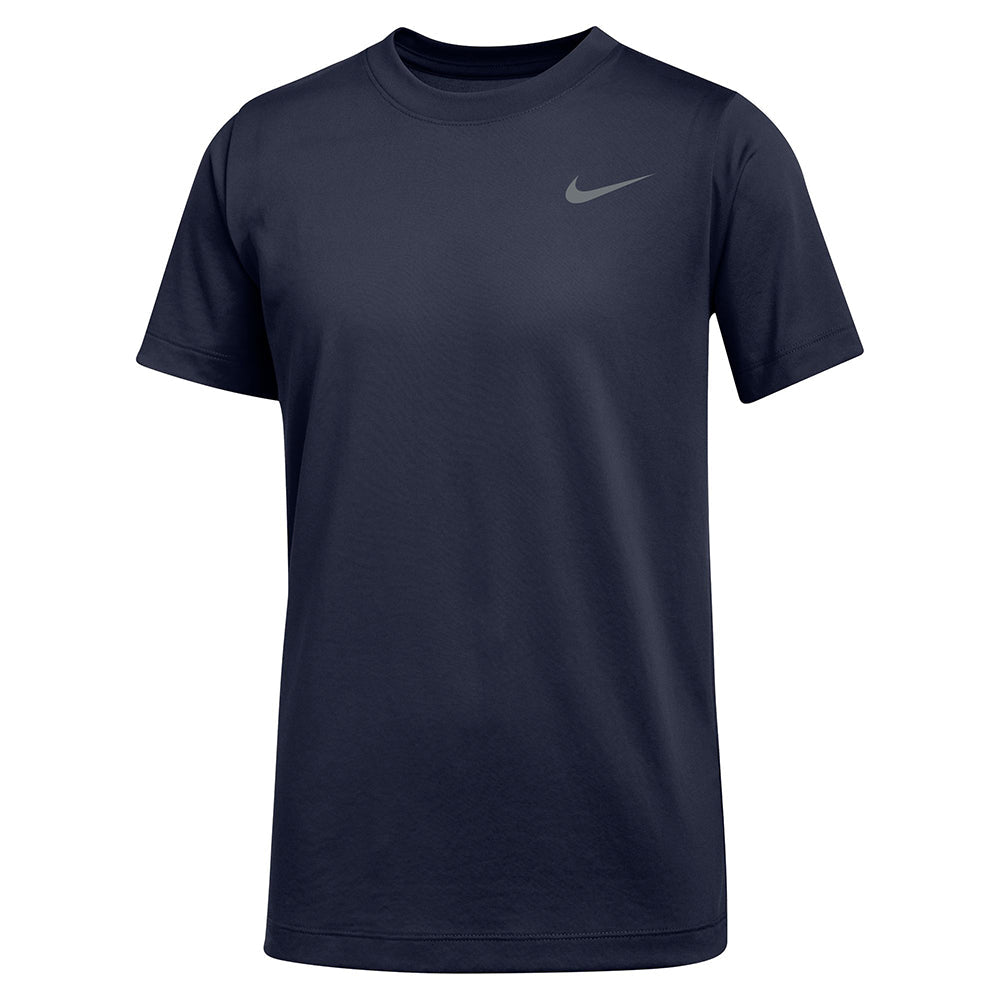 Nike Df short sleeve Tops in Blue Color