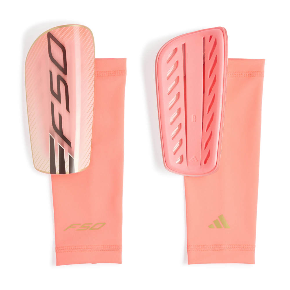Adidas F50 Sg Lge Soccer Pads in Red Color