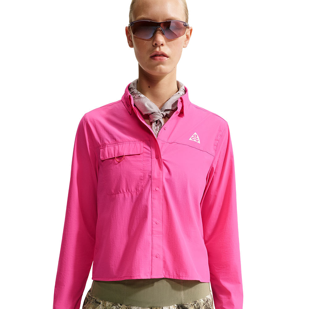 ACG AIREEZ W BUTTON L/S | 698-DESPNK
