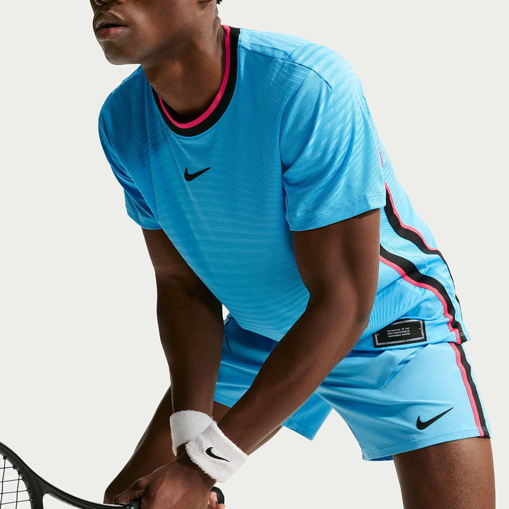 Nike Slam Short Sleeve Top in Blue Color