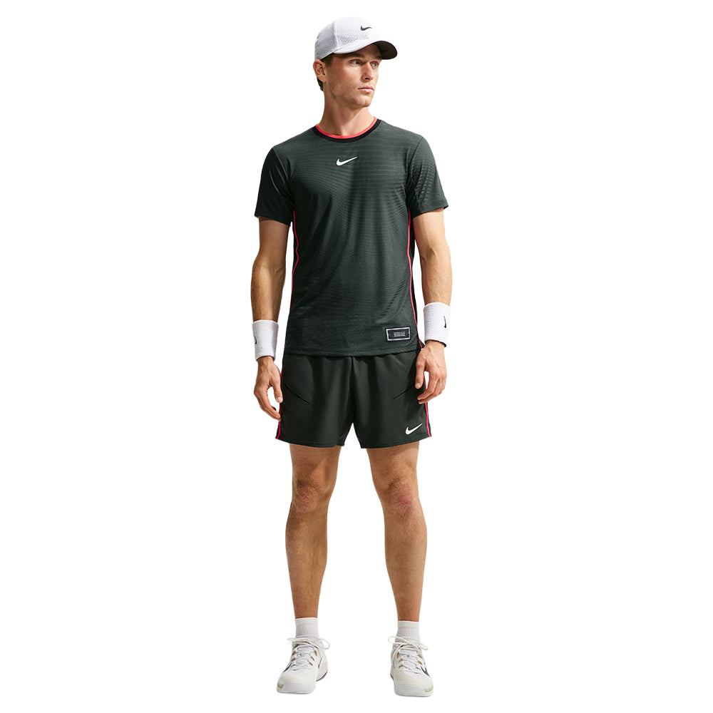 Nike Slam Short Sleeve Top in Black Color