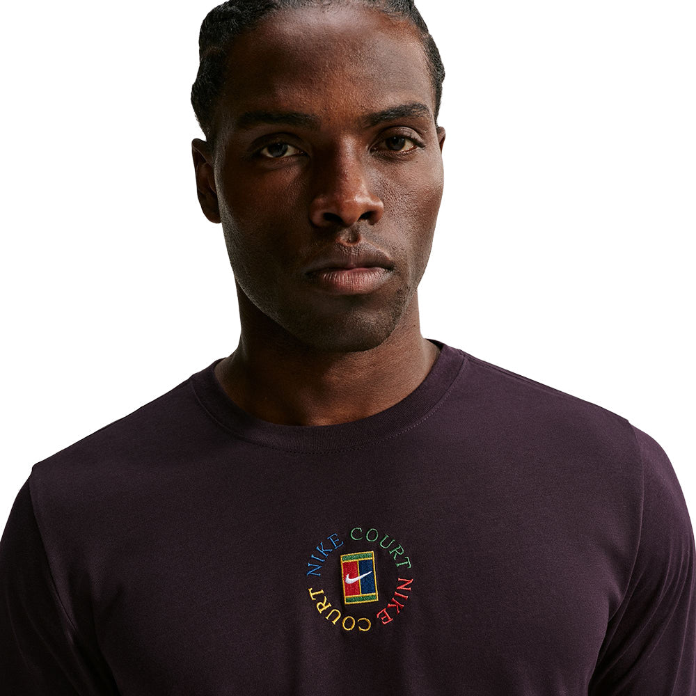DRIFIT TENNIS T SHIRT | 647-BURGUN