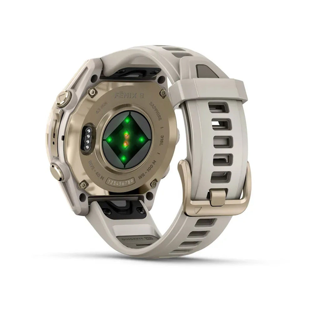 F?NIX 8 43MM AMOLED SAPP | GLD/GRYSTN