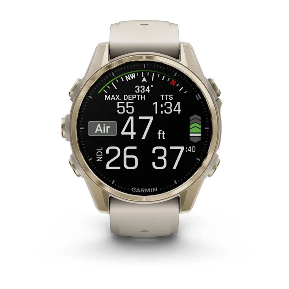 F?NIX 8 43MM AMOLED SAPP | GLD/GRYSTN