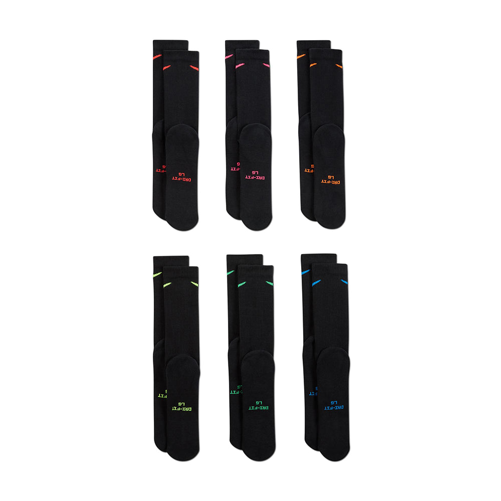 6PK ED ELVD DRIFIT CREW | 909-ASSORT