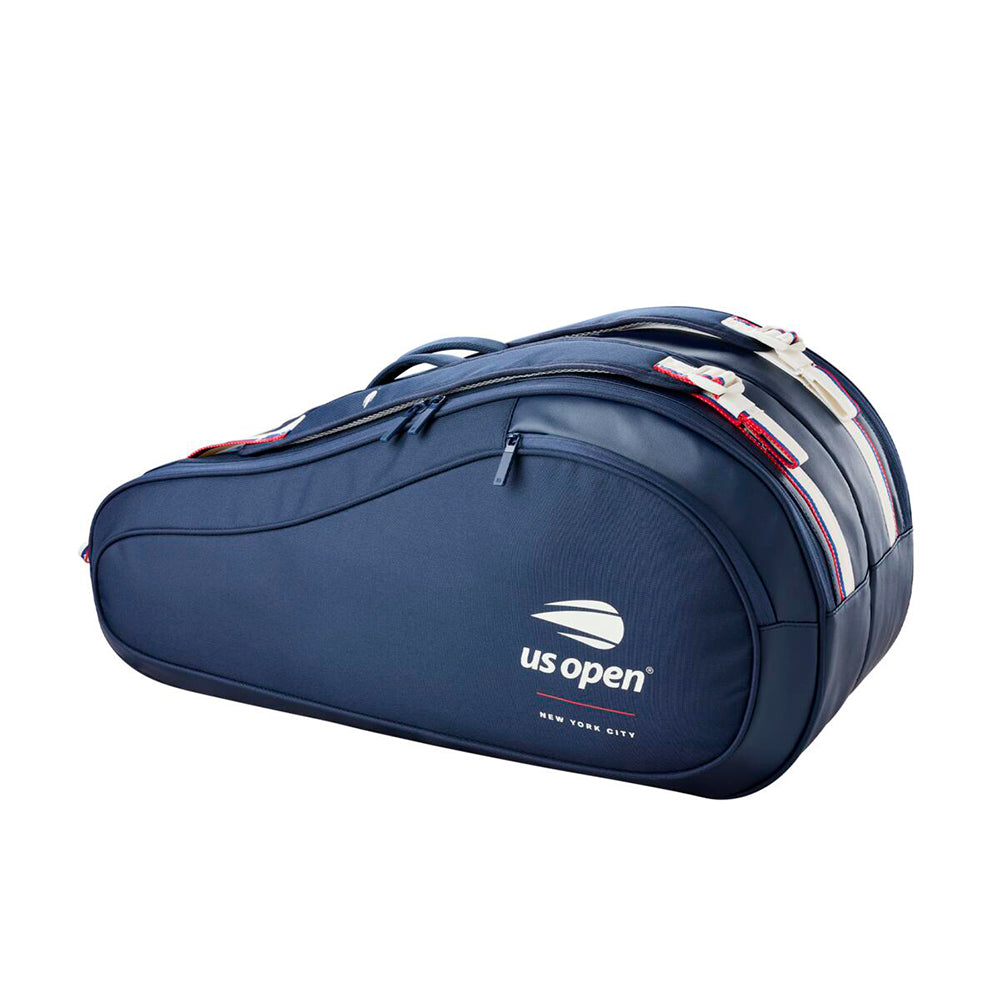 US OPEN 2026 6PK RQT BAG | WHITE/NAVY