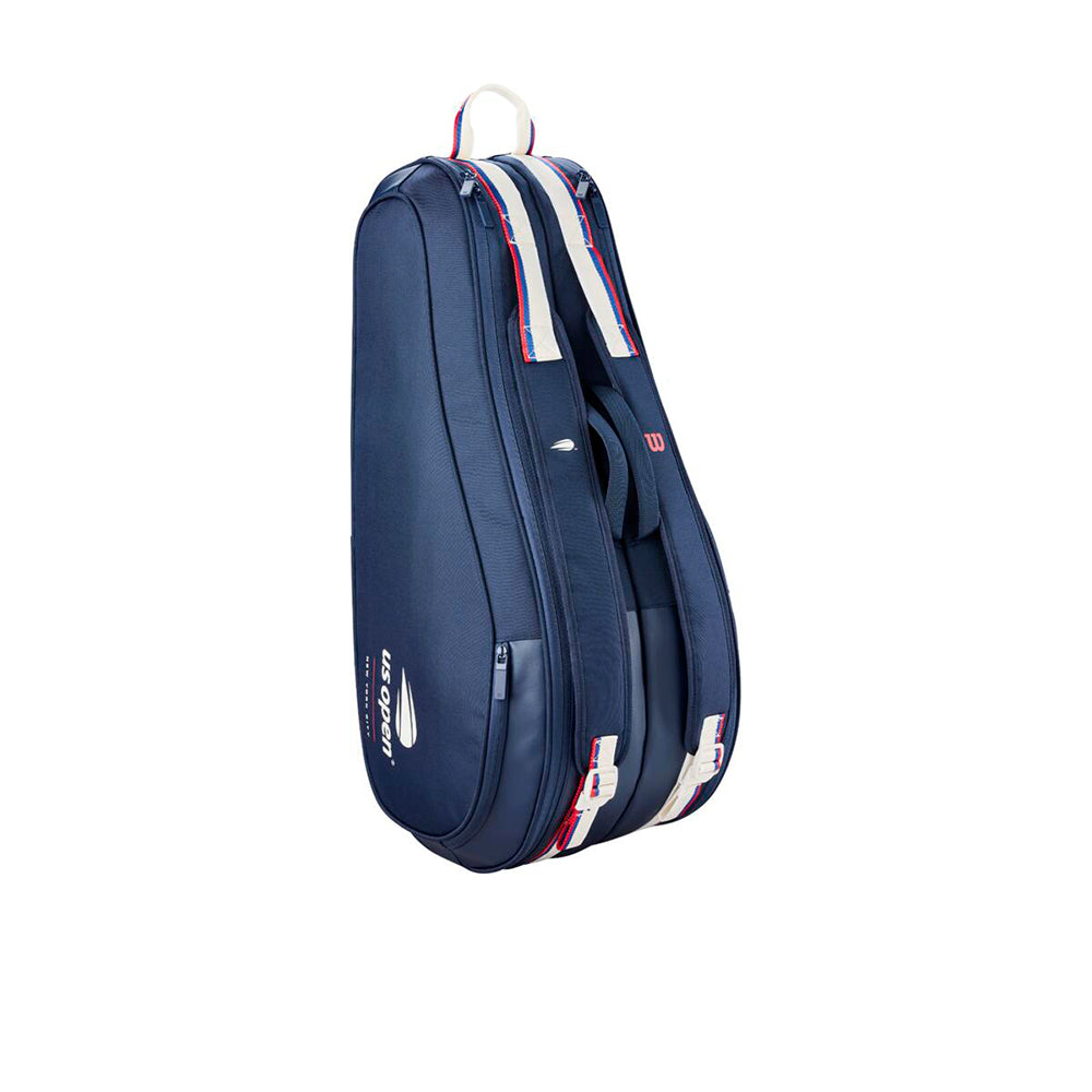 US OPEN 2026 6PK RQT BAG | WHITE/NAVY