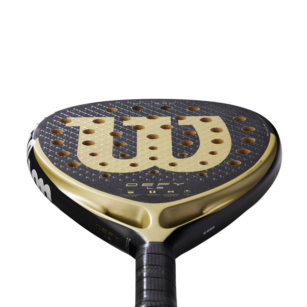 DEFY LS V1 PADEL | BLACK/GOLD