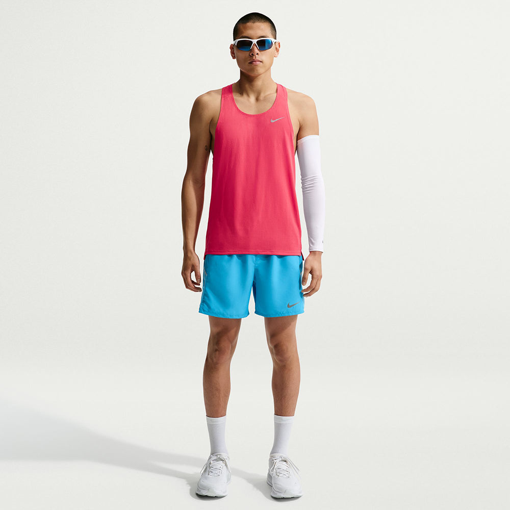 Nike M Fast Singlet Tops in Red Color