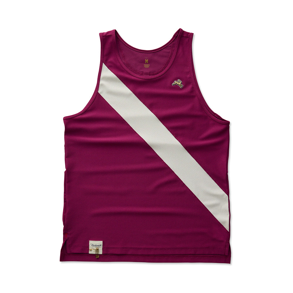 M VAN CORTLANDT SINGLET | RASPBERRY/