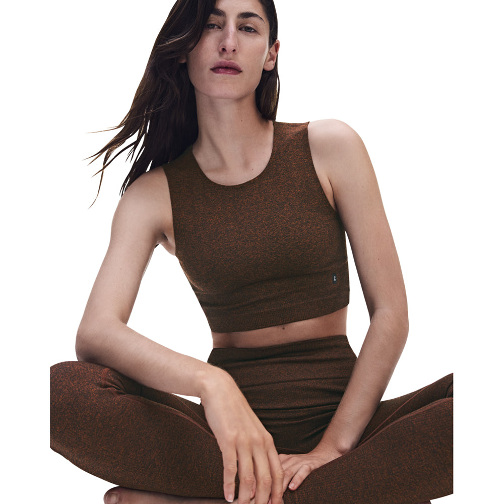 On Studio Knit Tights in Brown Color