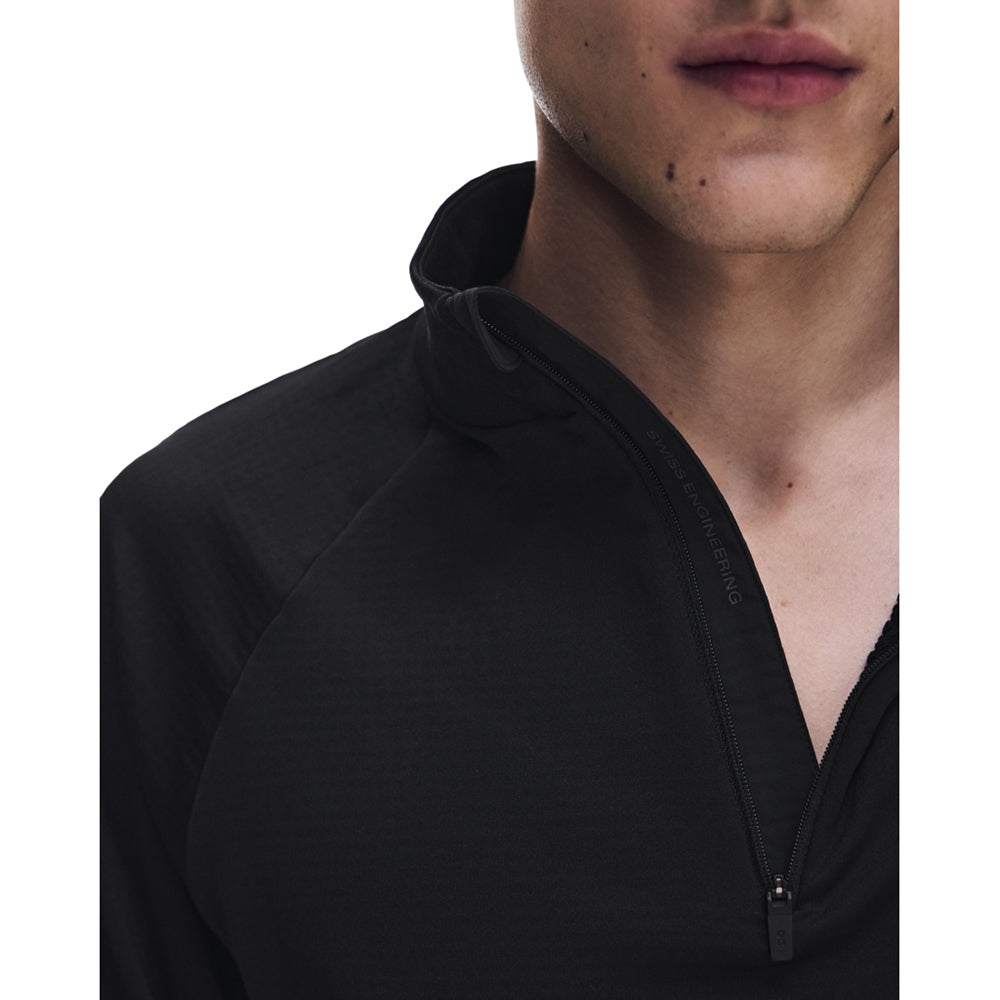 On Climate Shirt Tops in Black Color
