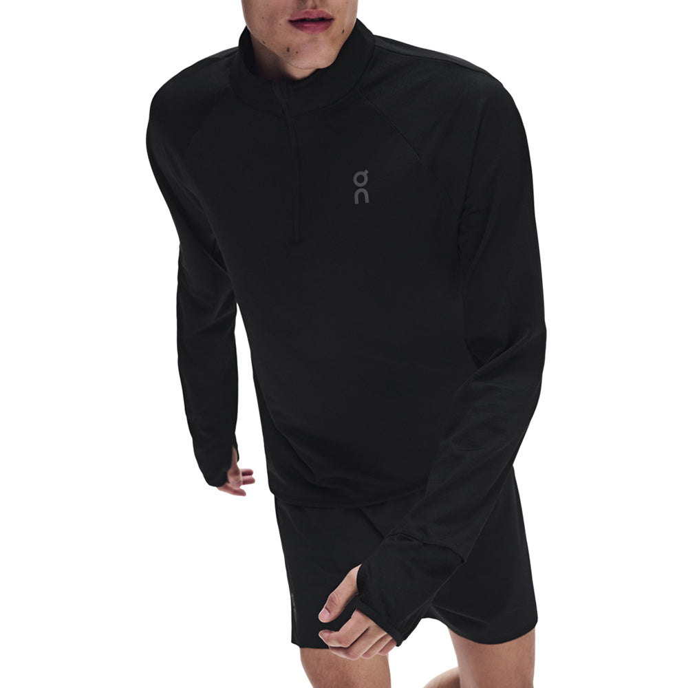On Climate Shirt Tops in Black Color