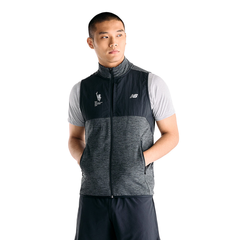 NYCM HEAT GRID VEST | BK BLACK