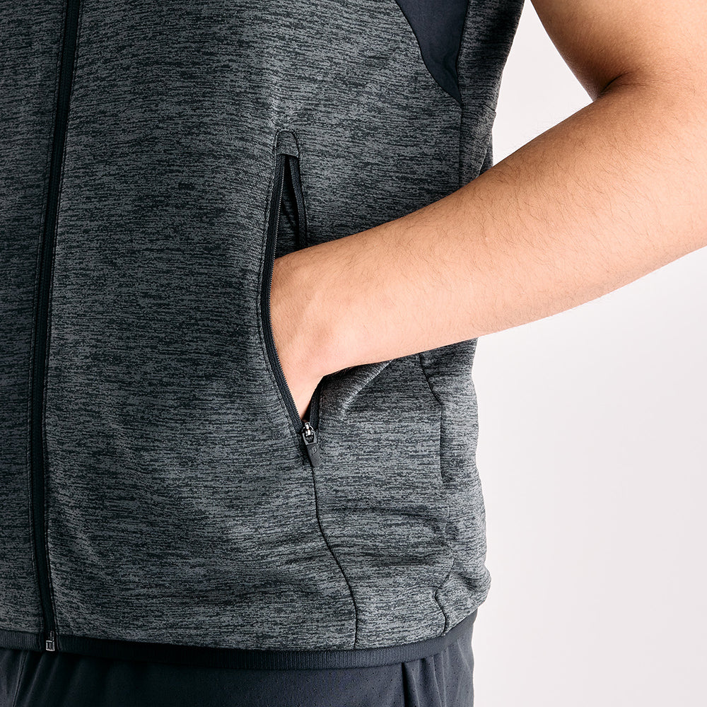 NYCM HEAT GRID VEST | BK BLACK